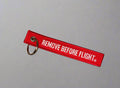 Remove Before Flight Keychain