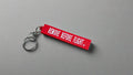 Remove Before Flight PVC Keychain