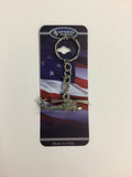 UH-60 Black Hawk Helicopter Pewter Keyring