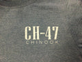 CH-47 Chinook Helicopter Sketch2 T-Shirt