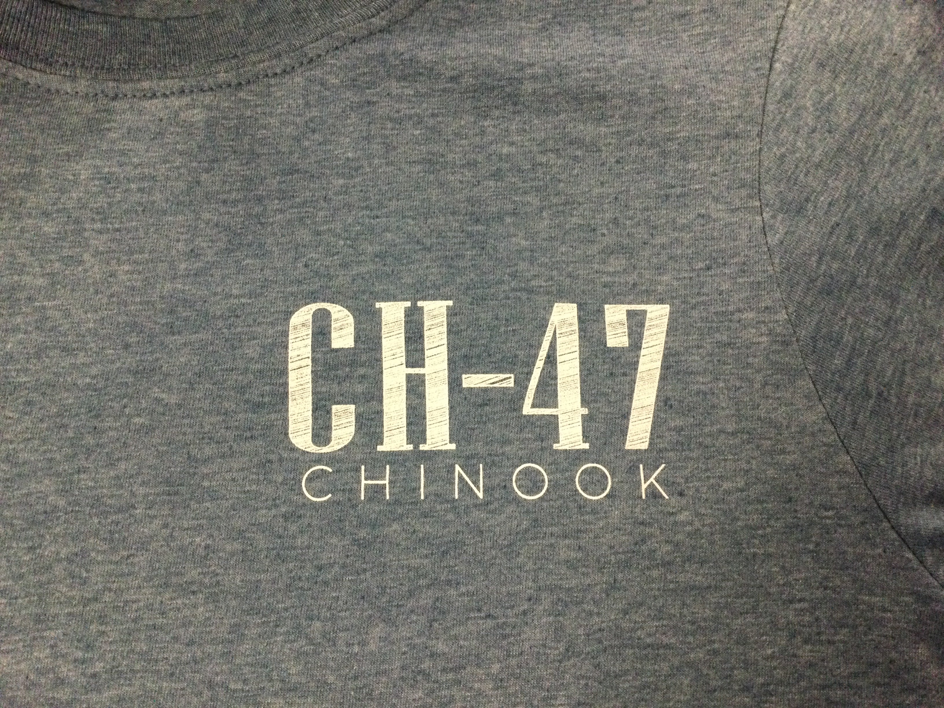 CH-47 Chinook Helicopter Sketch2 T-Shirt